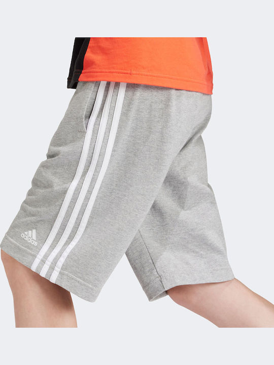 Sportliche Kinder-Shorts/Bermudas Essentials 3-Stripes Gray