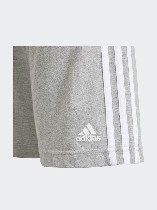 Sportliche Kinder-Shorts/Bermudas Essentials 3-Stripes Gray
