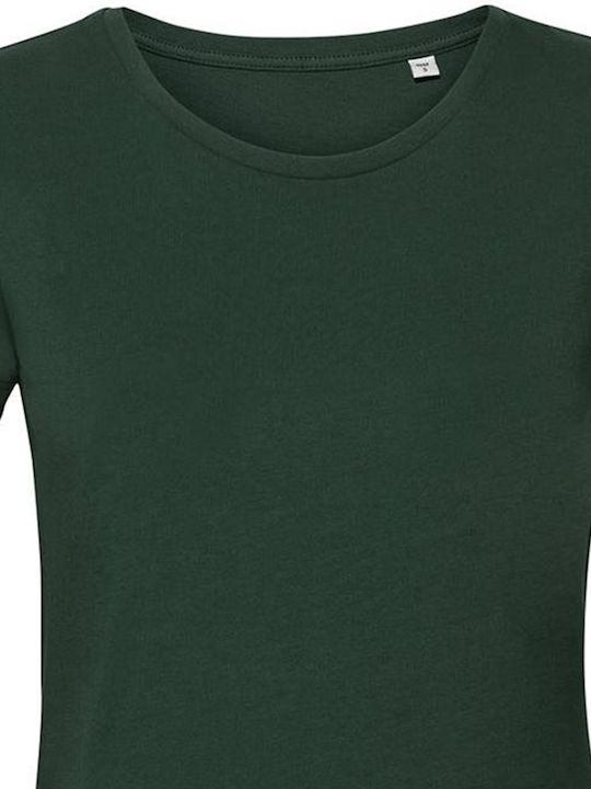 Russell Europe Pure Organic Γυναικείο Διαφημιστικό T-shirt Κοντομάνικο σε Χρώμα