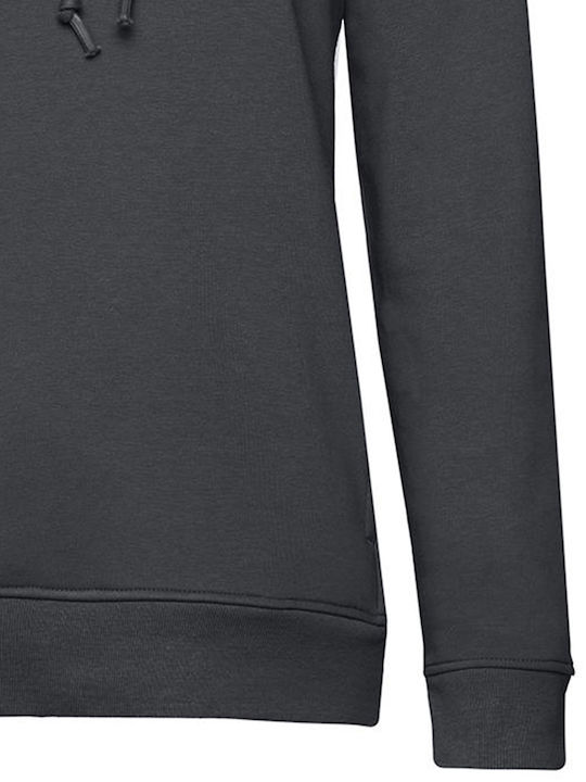 B&C Organic Werbe-Hoodie Asphalt