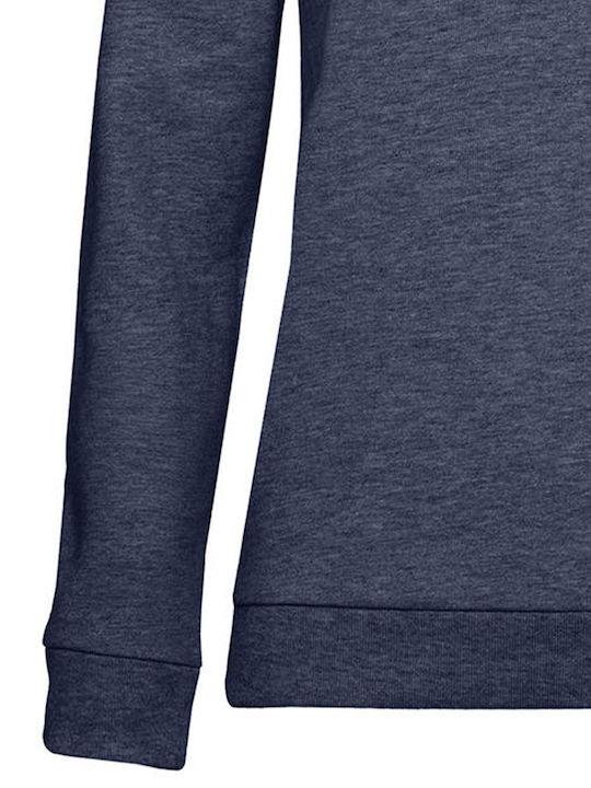 B&C Set In Werbe-Hoodie Heather Navy