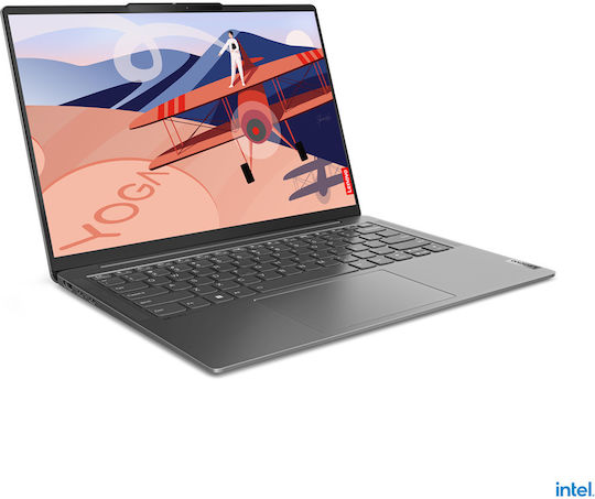 Lenovo Yoga Slim 6 14IRH8 14" OLED FHD+ (i5-13500H/16GB/512GB SSD/W11 Home) Storm Grey (US Keyboard)