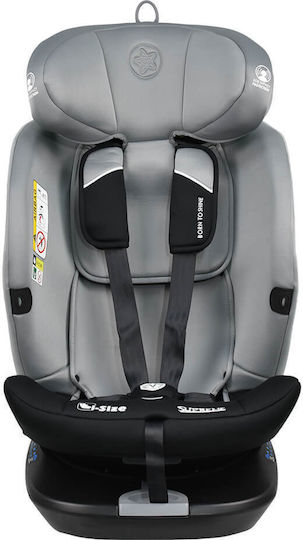 Bebe Stars Supreme Καθισματάκι Αυτοκινήτου i-Size με Isofix Ice Grey