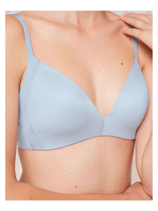 Body Make-up Soft Touch Bra with Light Padding without Underwire Fairy Blue