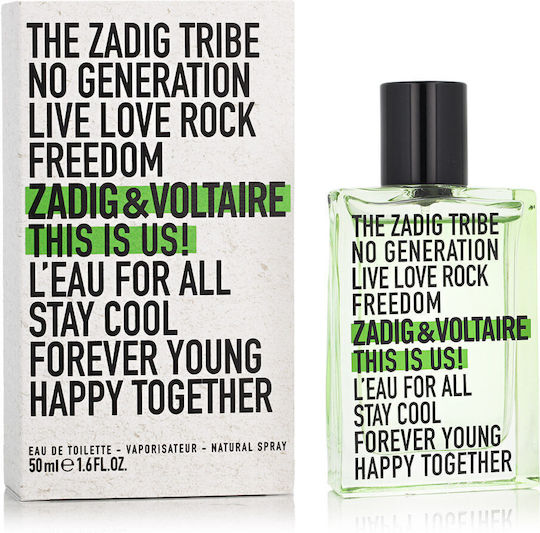 Zadig & Voltaire This is Us! L'Eau for All Eau de Toilette 50ml