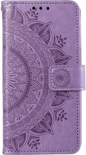 Back Cover Δερματίνης / Πλαστικό / Σιλικόνης Μαγνητικό Μωβ (Realme 12 Pro)