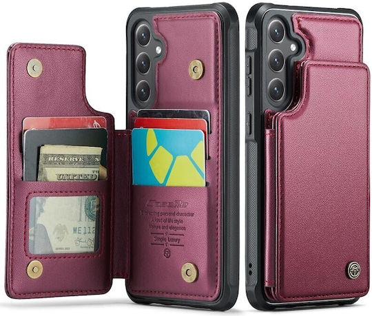 Luminus Brieftasche Kunststoff Rot (Galaxy S24Nokia C22)