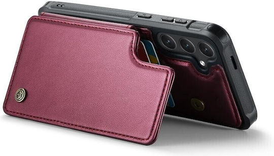 Luminus Brieftasche Kunststoff Rot (Galaxy S24Nokia C22)