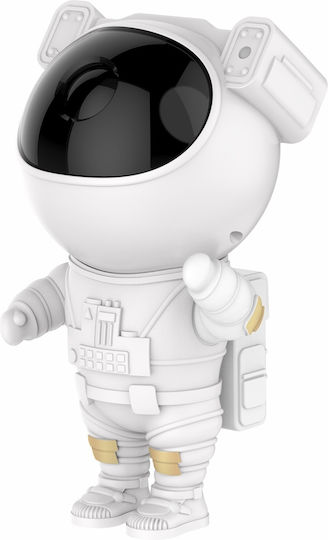 Dekorative Lampe Astronaut Weiß