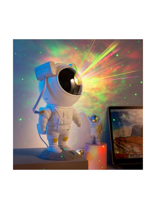 Lustră Decorativă Astronaut Alb