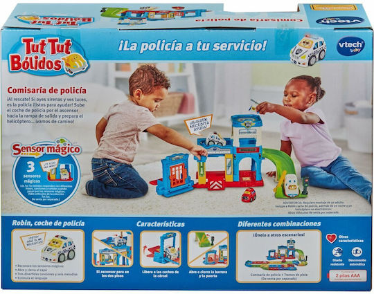 Set de joacă Vehicule Vtech Tut Tut Bolidos 28 X 11,5 X 28 Cm Polițist de poliție