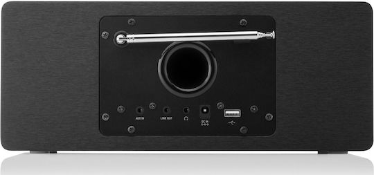 JVC RA-E981B Επιτραπέζιο Ραδιόφωνο Ρεύματος DAB+ με Bluetooth και USB Μαύρο