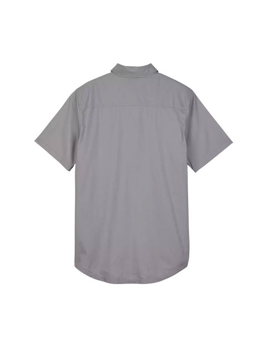 Fox Men's Shirt Short Sleeve Gray