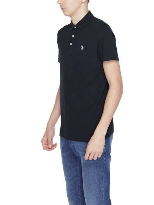 U.S. Polo Assn. Assn Men's Short Sleeve Blouse Polo Black