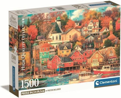 Puzzle Clementoni Good Times Harbor 1500 Piese