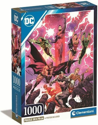 Clementoni DC Comics Puzzle 1000 Pieces