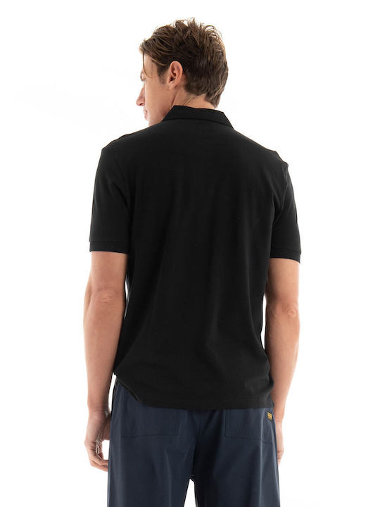 Hugo Boss Men's Short Sleeve Blouse Polo Black