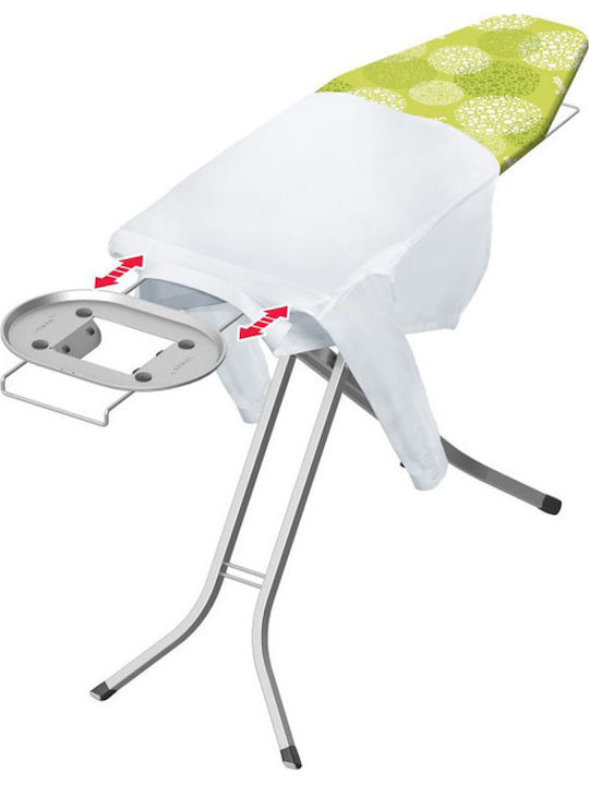 Vileda Perfect 2 in1 Ironing Board for Steam Iron Foldable 122x44x76cm