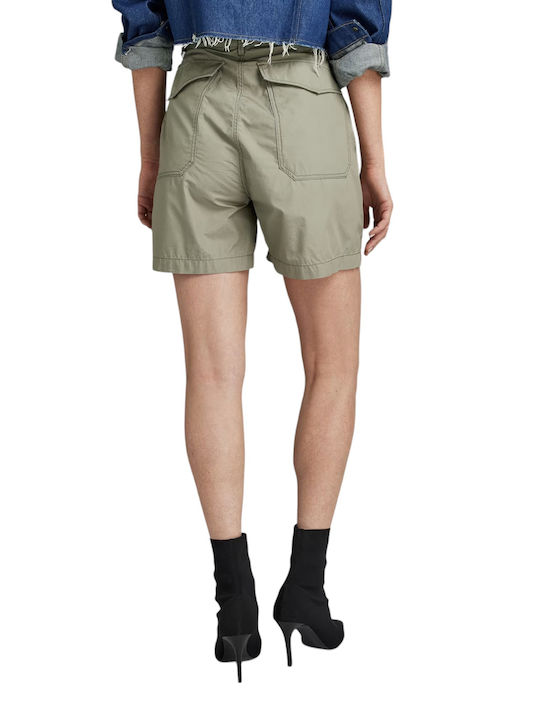 G-Star Raw Fatigue Femei Pantaloni scurți KHAKI