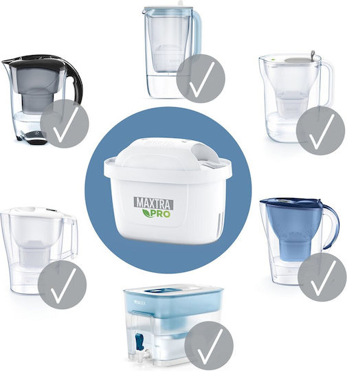 Brita Water Filter Replacement for Pitcher Maxtra Pro Hard 3pcs