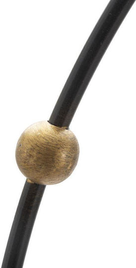 Mauro F Wanduhr Metallisch Gold 61x4.5cm