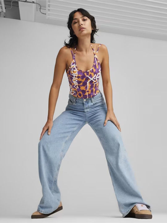 Women's Crop Top Cotton with Straps & Halter Neck Multicolour
