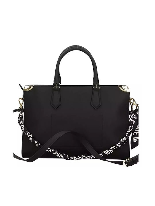 Moschino Damen Tasche Schulter Schwarz