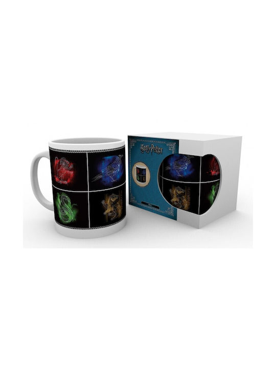 Harry Potter Gryffindor Slytherin Hufflepuff Cană Ceramică Multicoloră 300ml 1buc