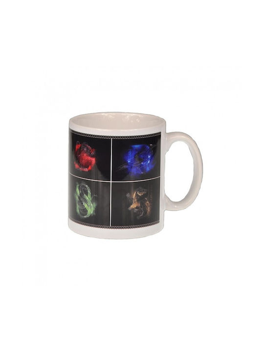 Harry Potter Gryffindor Slytherin Hufflepuff Cană Ceramică Multicoloră 300ml 1buc