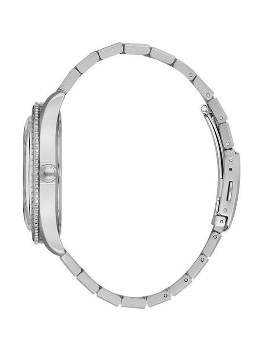 Beverly Hills Polo Club Uhr Automatisch mit Silber Metallarmband