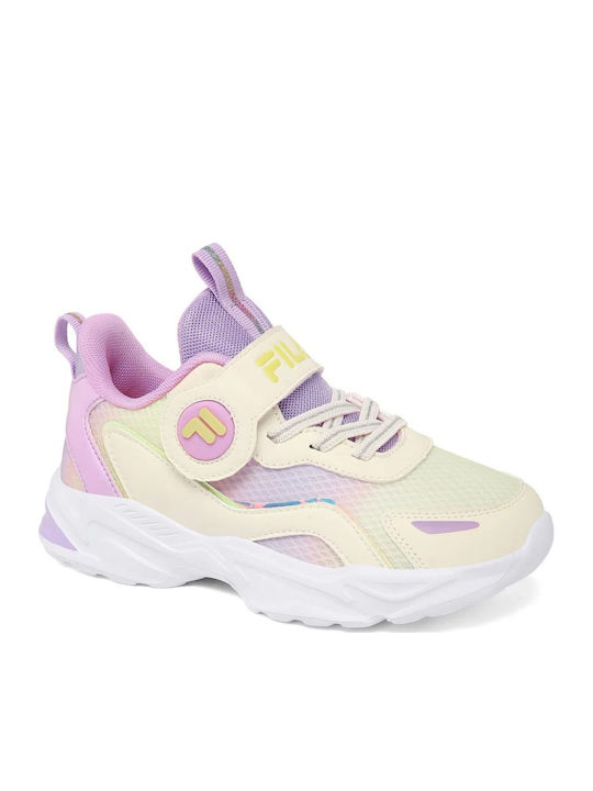 Memory Reegel 2 Παιδικά Sneakers με Σκρατς Κίτρινα
