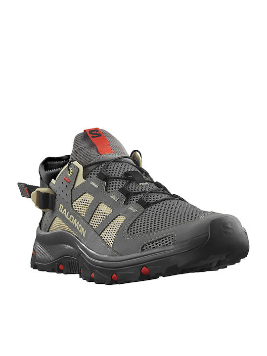 Salomon Techamphibian 5 Men's Hiking Shoes Gray
