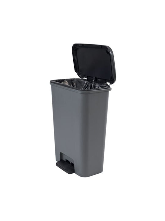Curver Waste Bin Waste Plastic Gray 50lt 1pcs