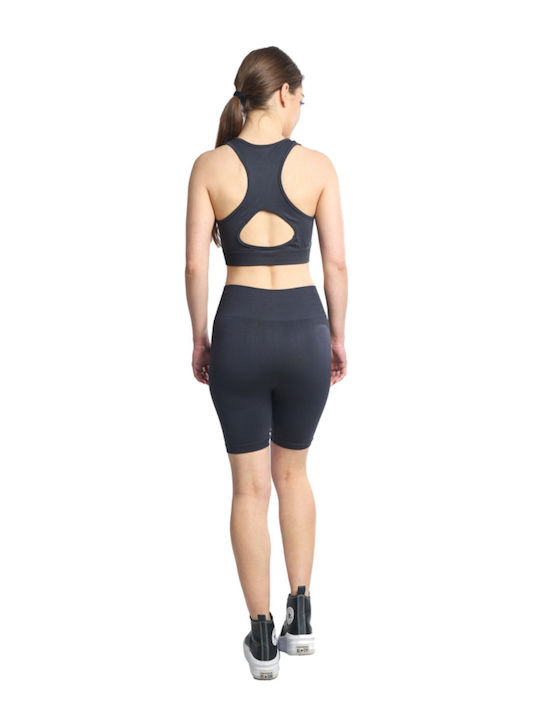 Women's Sports Bra without Padding BLACK
