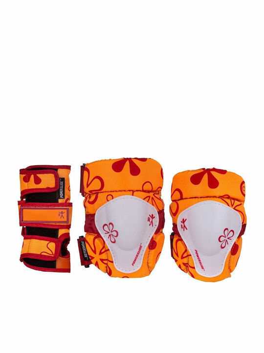 Powerslide Children's Protective Gear Set for Rollers Orange