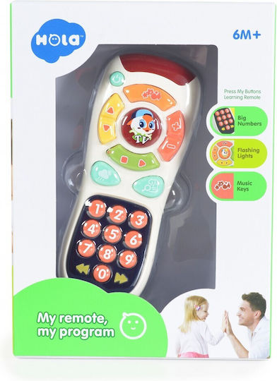 Μουσικό Παιχνίδι Τηλεκοντρόλ Hola My Remote 6+ Μηνών 3113