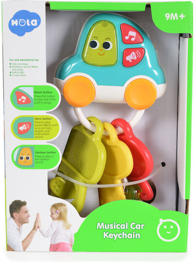 Hola Musical Car Keychain E8996