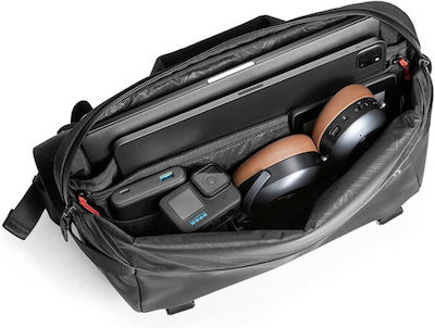 tomtoc Shoulder / Handheld Bag for 14" Laptop Black T21L1D1