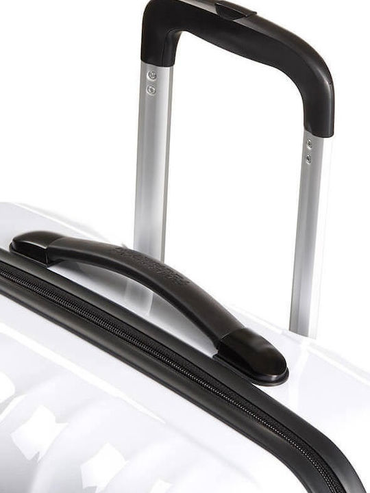 American Tourister Legends Minnie Μεσαία Βαλίτσα Ταξιδίου Σκληρή Λευκό με 4 Ρόδες Ύψους 65εκ.