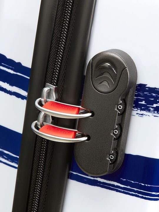 American Tourister Legends Minnie Μεσαία Βαλίτσα Ταξιδίου Σκληρή Λευκό με 4 Ρόδες Ύψους 65εκ.