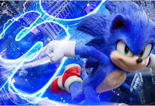 Sonic Hedgehog 2020 Film Poster 61x90cm Poster486