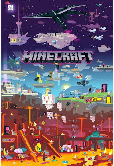 Minecraft poster 61x90cm Poster426 Minecraft poster 61x90cm Poster426