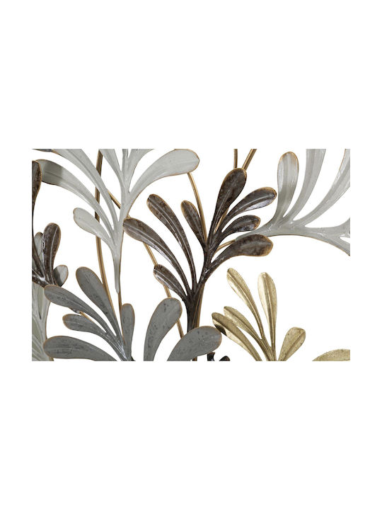 Mauro F Wall Decor Gold Made of Metal 100.3x8.9x97.2cm