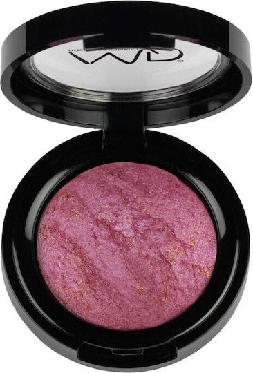 MD Professionnel Gebackene Range Wet & Dry Lidschatten in Gepresster Puder Form mit Fuchsie Farbe