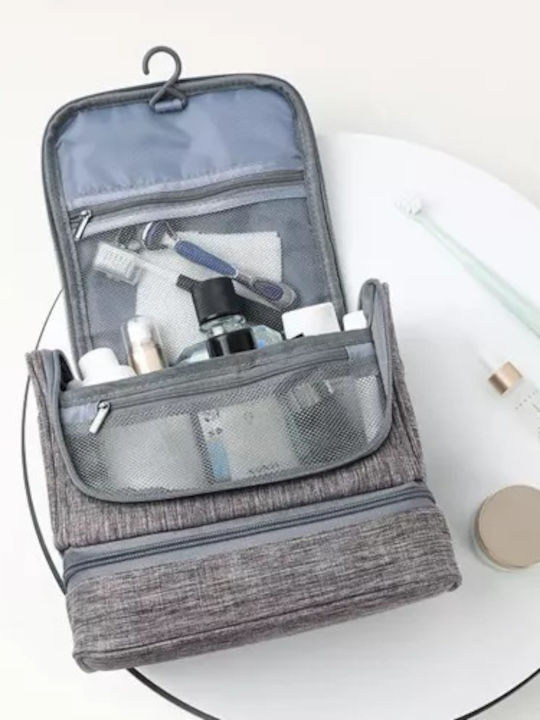 Toiletry Bag in Gray color 25cm