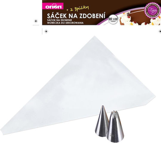 Orion Pastry Bag Plastic 30cm 3 Pieces OR142248