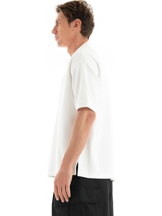 Polo Short Sleeve Blouse White