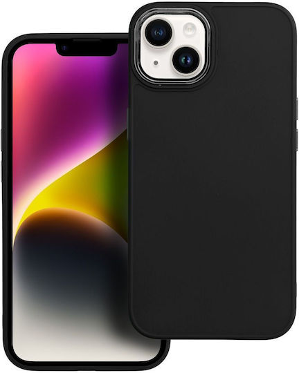Frame Back Cover Silicone / Plastic Black (Redmi Note 13 Pro 4G / Poco M6 Pro 4G)