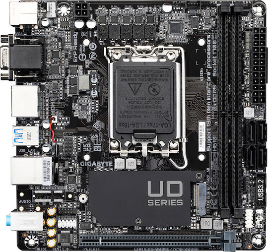 Gigabyte H610I Motherboard Mini ITX με Intel 1700 Socket