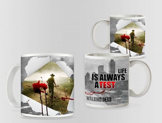 Life Walking Dead Κούπα Κεραμική Πολύχρωμη 330ml